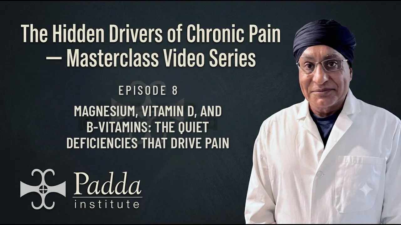 Magnesium, Vitamin D and B-Vitamins: The Quiet Deficiencies That Drive Pain — video thumbnail