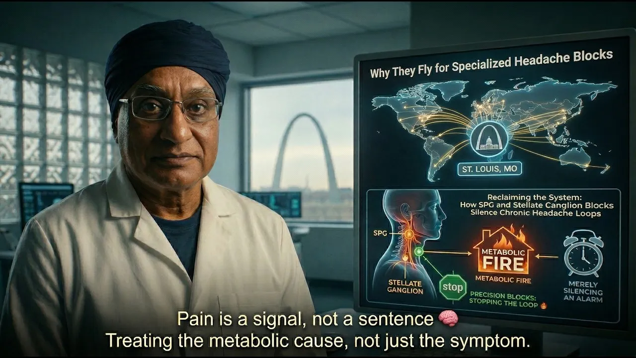 SPG and Stellate Blocks Can Silence the Chronic Headache Loop — video thumbnail